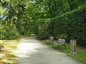 Park Grabiszyński- część ozdobna