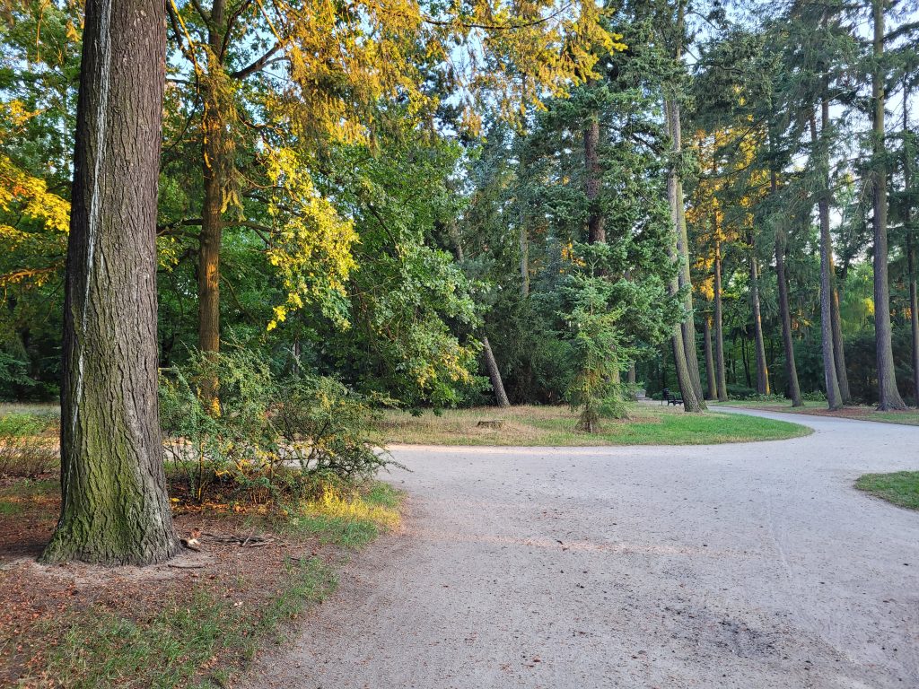 Park Grabiszyński - wejście do parku od strony Hallera