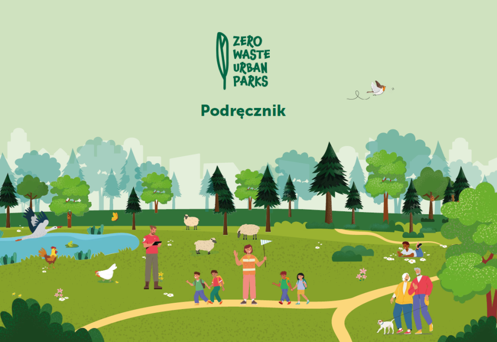 ilustracja do podręcznika zero waste w parkach